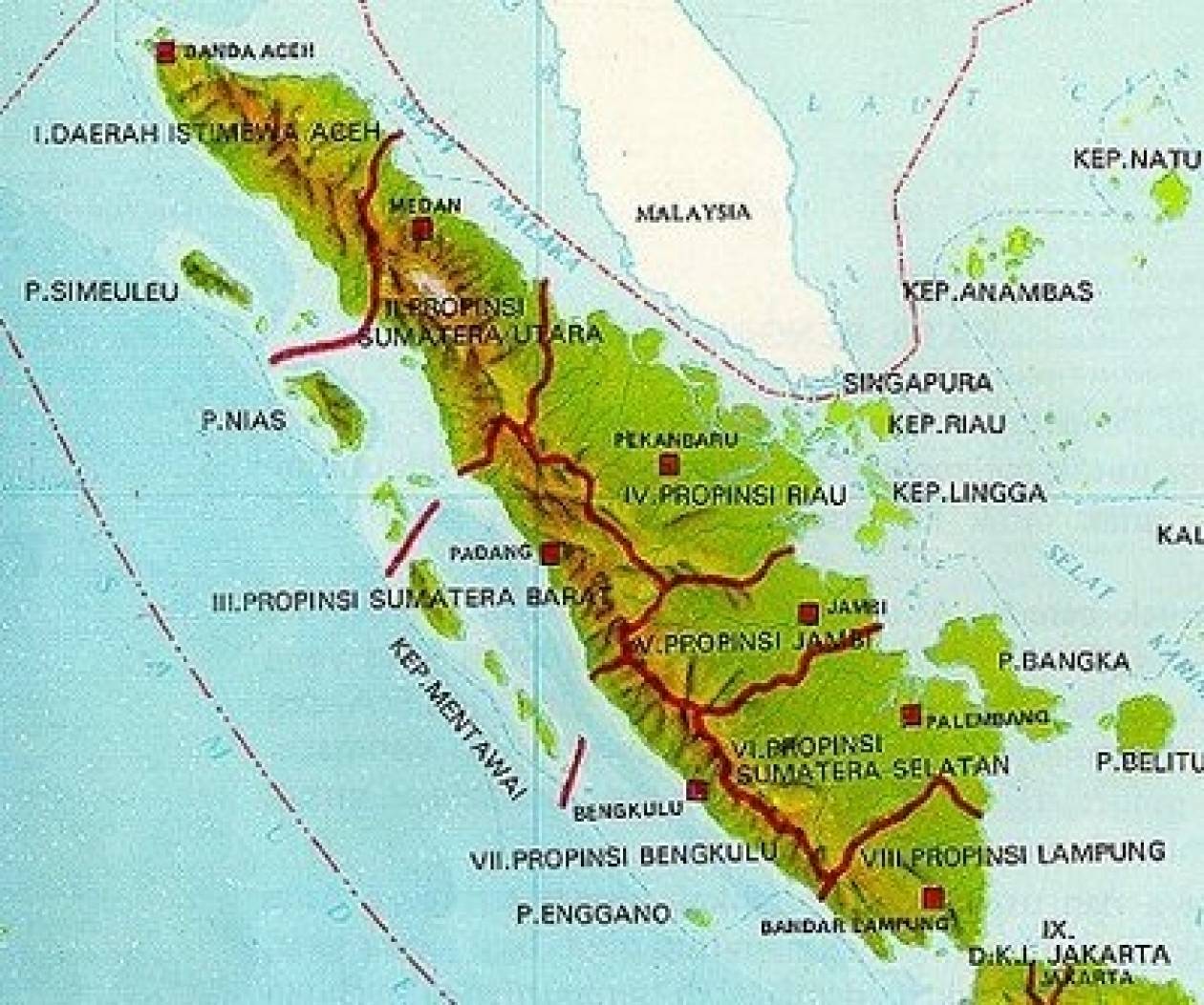 Ινδονησία: Σεισμός μεγέθους 6,4 βαθμών ανοικτά της Σουμάτρας