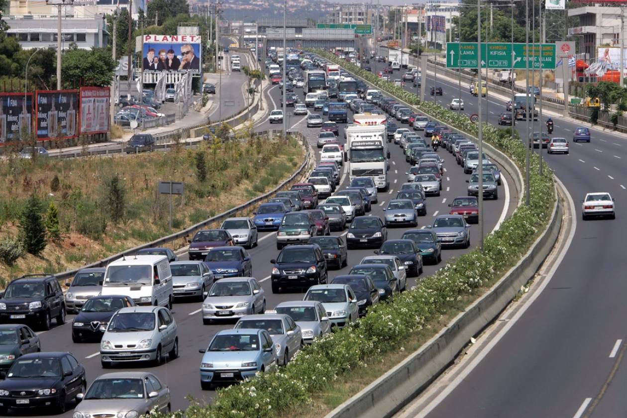 Διακοπή κυκλοφορίας σε τμήμα της Ε.Ο Αθηνών - Λαμίας