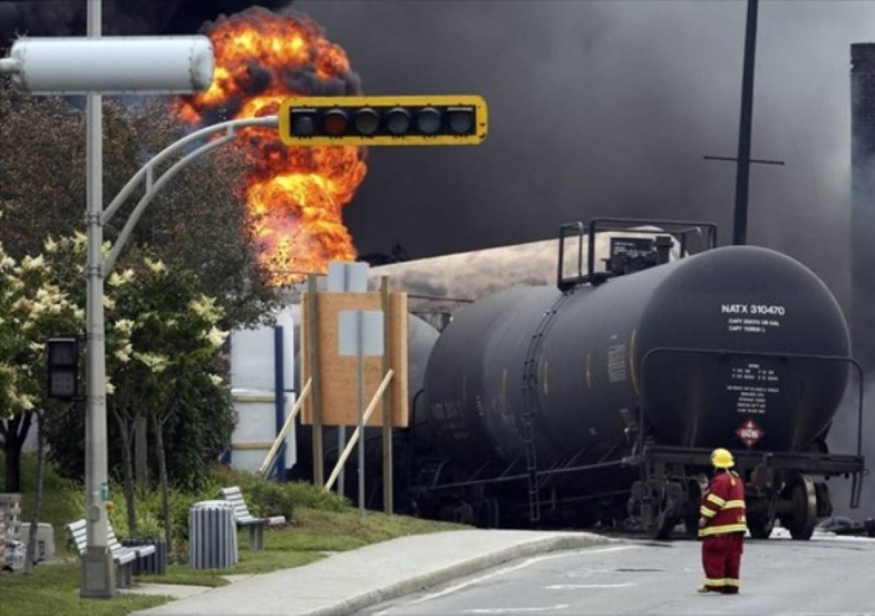 Στους 60 οι αγνοούμενοι από την έκρηξη σε τραίνο στον Καναδά