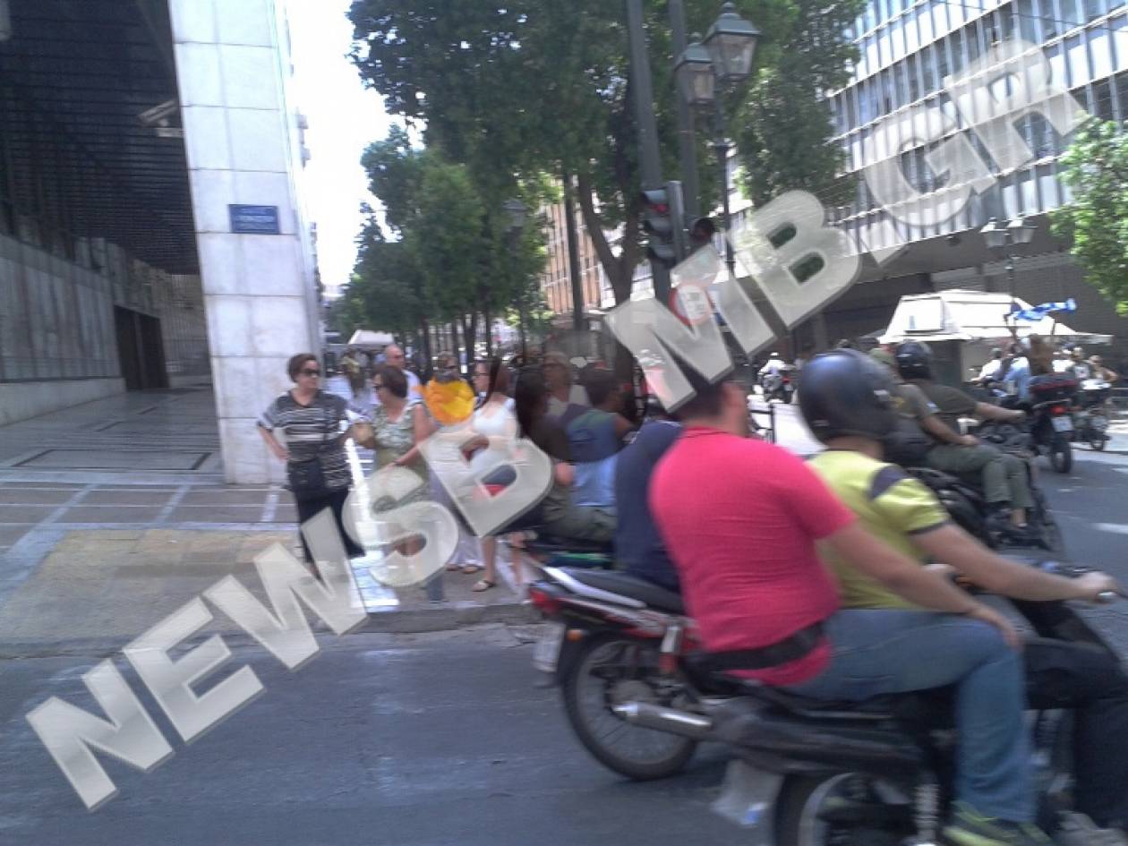 Δημοτικοί αστυνομικοί: Μοτοπορεία στο κέντρο της Αθήνας