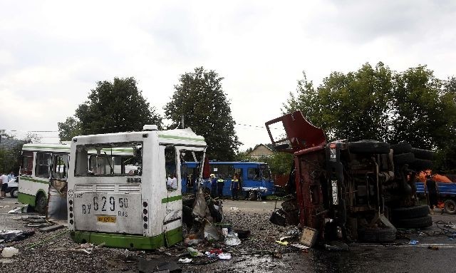Ρωσία: Φονική σύγκρουση φορτηγού με λεωφορείο που μετέφερε παιδιά 