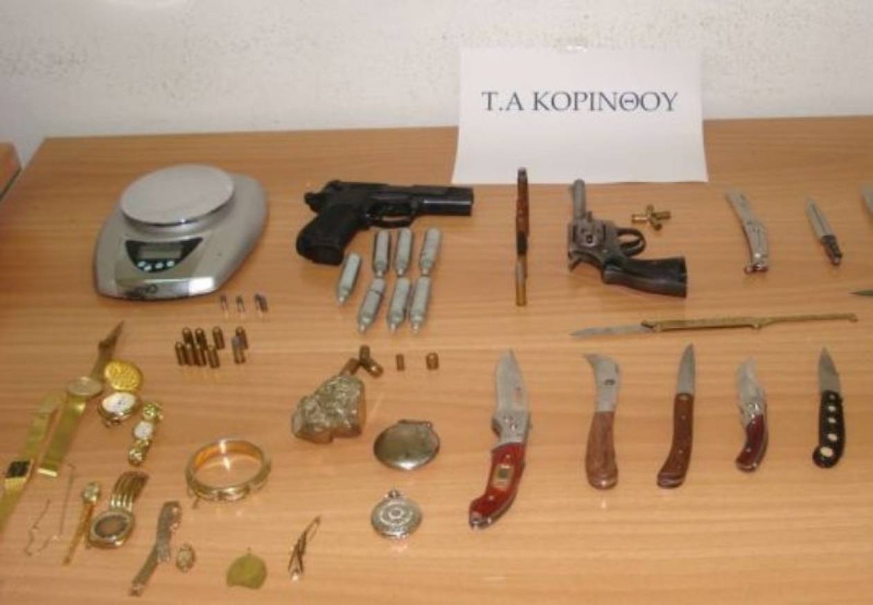 «Λαβράκι» έπιασε η αστυνομία σε δύο σπίτια στην Κορινθία