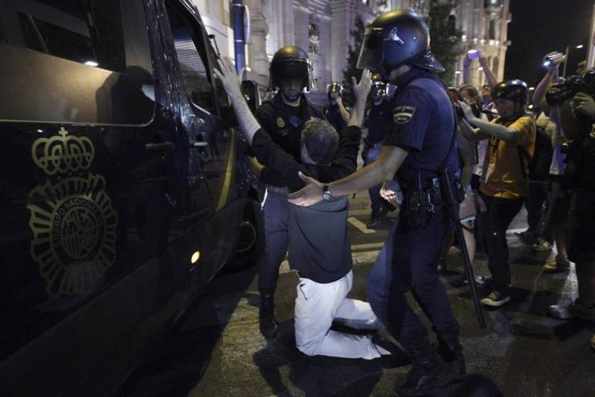 Ισπανία: Οι διαδηλωτές ζητούν την παραίτηση της κυβέρνησης