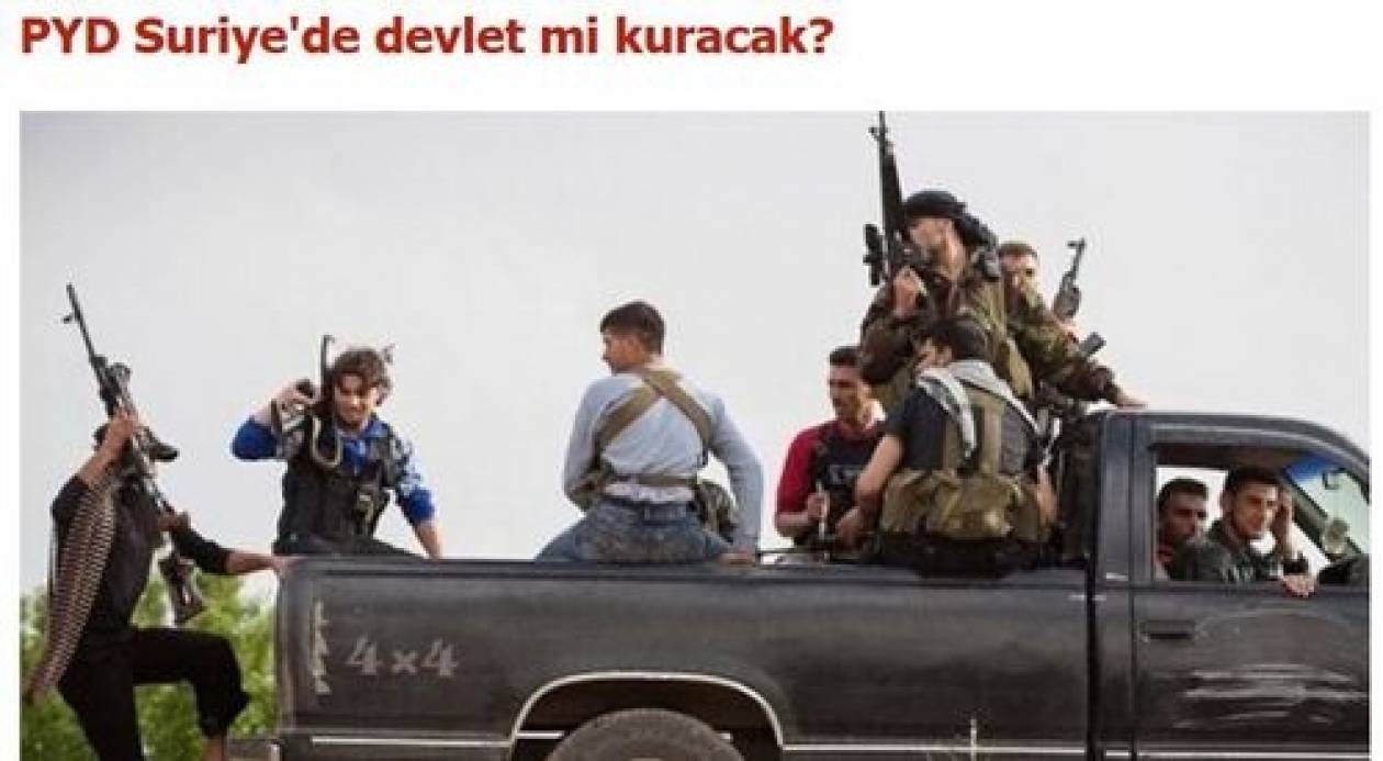 Τουρκία: «Οι Κούρδοι της Συρίας θα θεσπίσουν κυβέρνηση;»