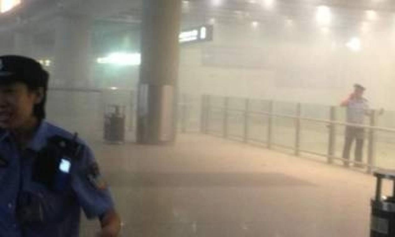 Έκρηξη στο αεροδρόμιο του Πεκίνου - Δείτε τις φωτογραφίες
