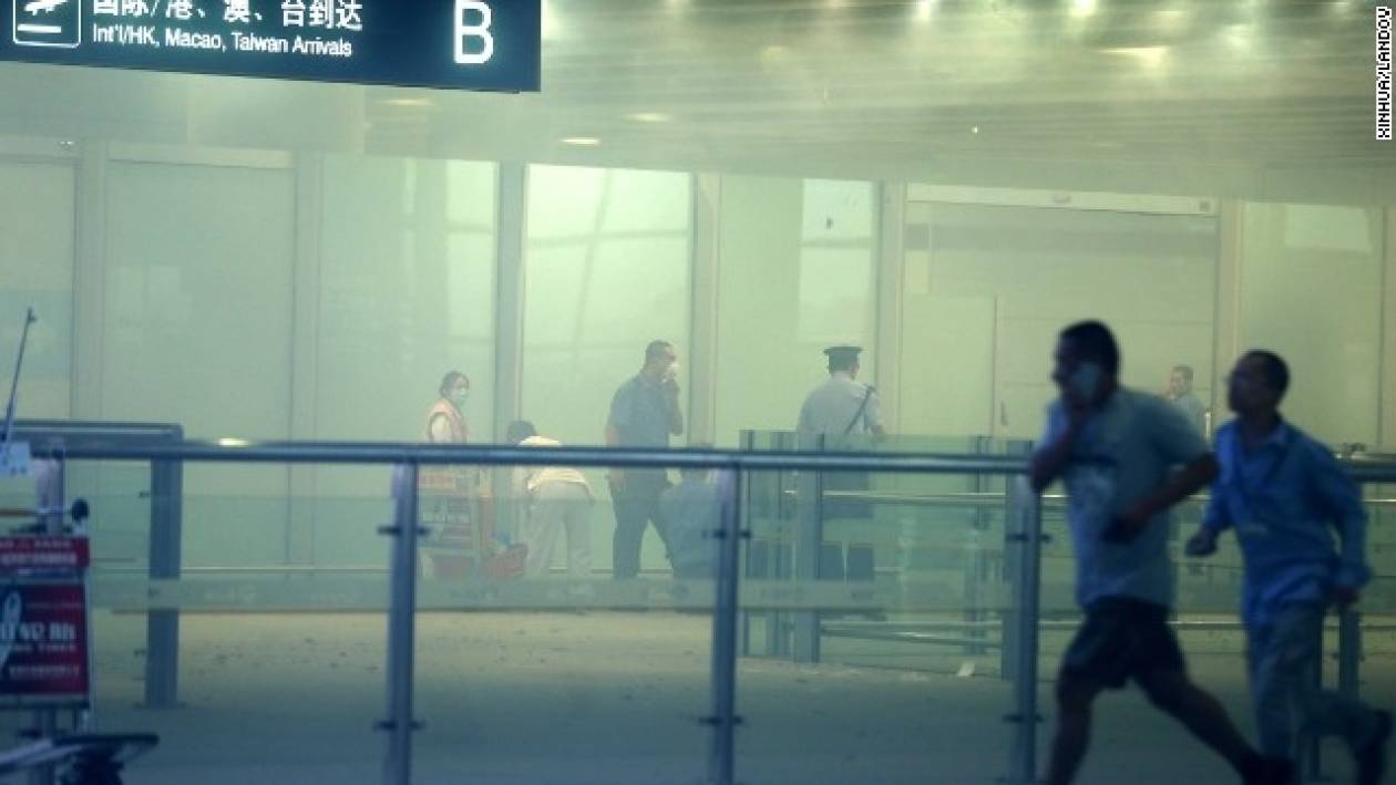 Ο βομβιστής με το καροτσάκι ο μοναδικός τραυματίας στο Πεκίνο