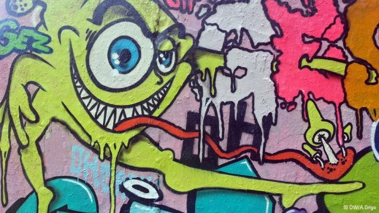 Γκράφιτι: Ανάμεσα στην τέχνη και την παρανομία