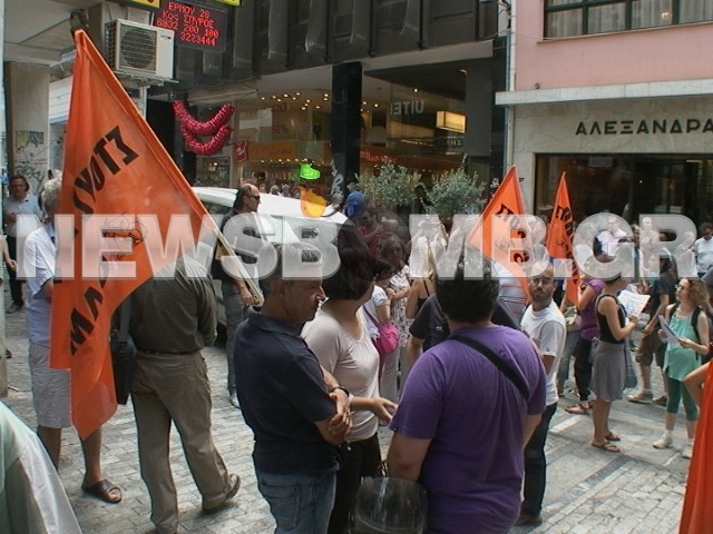 Συγκέντρωση διαμαρτυρίας της ΟΛΜΕ (pics)