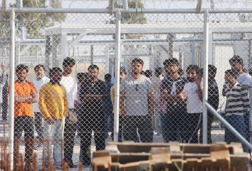 Σύλληψη 43 παράνομων μεταναστών στις Οινούσσες