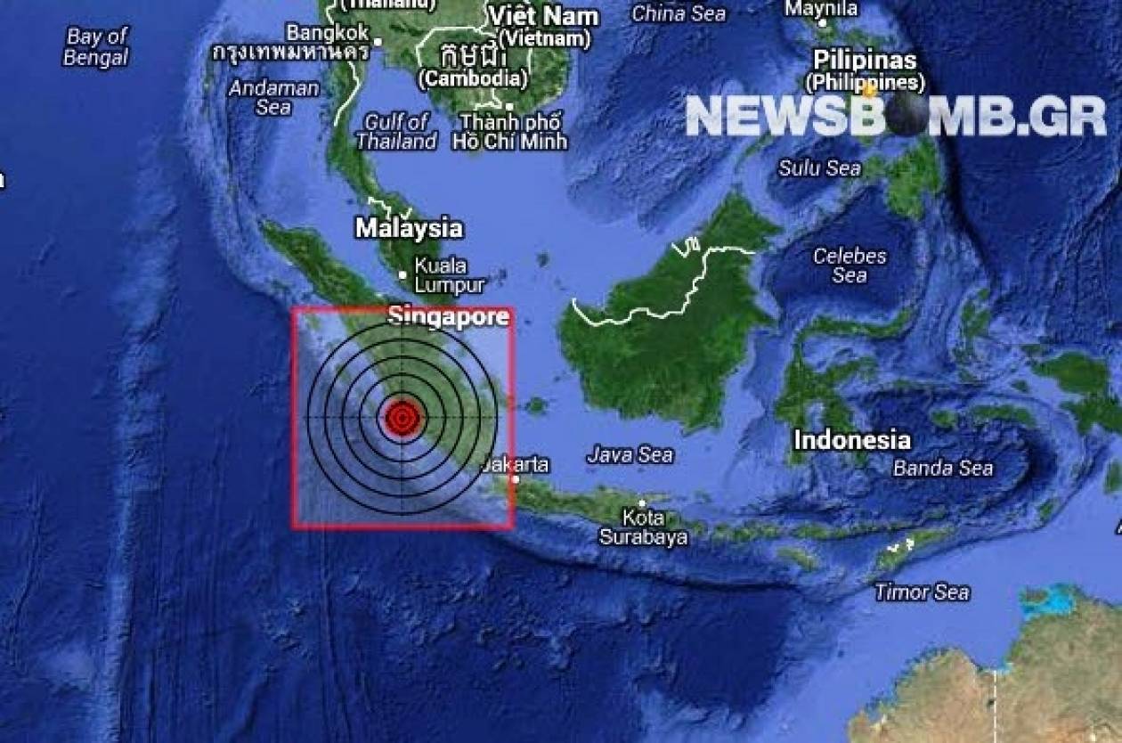 Σεισμός 5,2 Ρίχτερ στη Σουμάτρα της Ινδονησίας