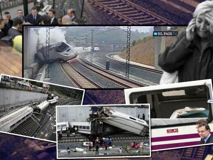 Βίντεο – ΣΟΚ: Η στιγμή του εκτροχιασμού του τρένου στην Ισπανία