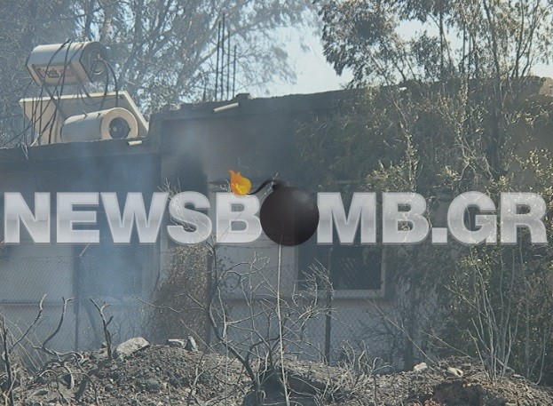Εικόνες καταστροφής από τη μεγάλη πυρκαγιά στον Μαραθώνα (pics-vid)