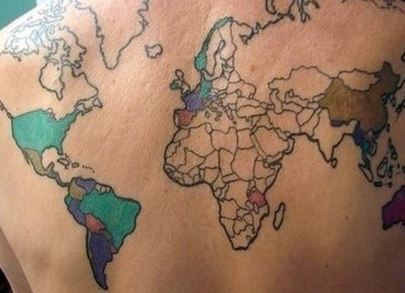 Τατουάζ για ταξιδιάρηδες τύπους (pics)