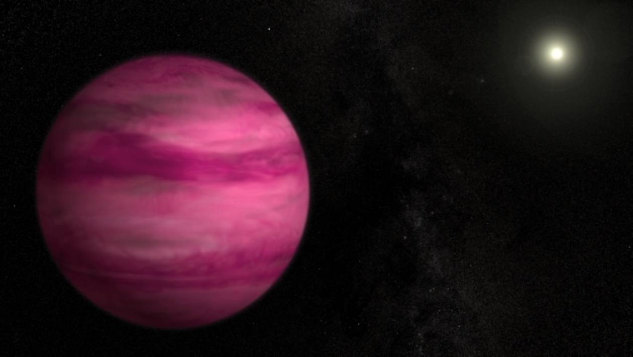 Ο ελαφρύτερος εξωπλανήτης έχει χρώμα ροζ