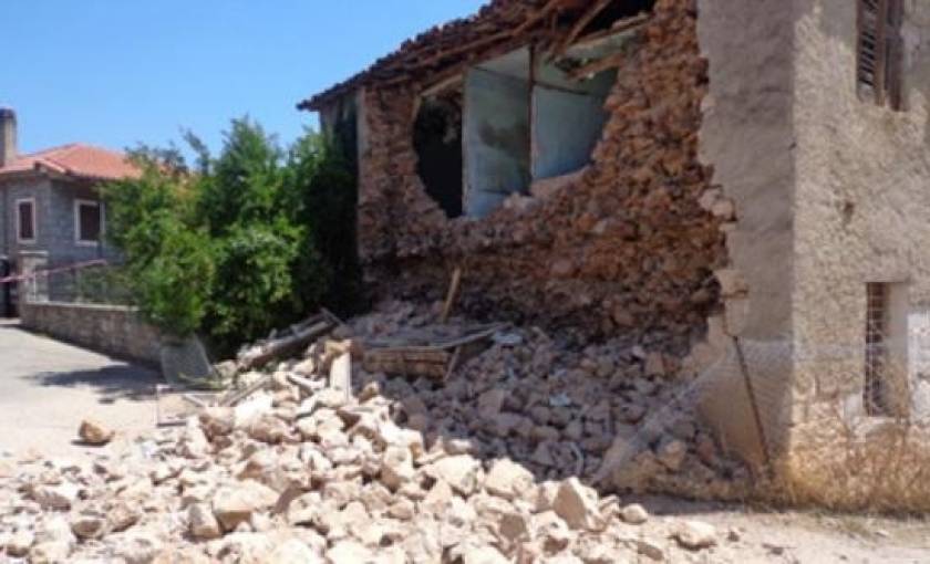Σεισμός Φθιώτιδα: «Κόκκινα» δεκάδες σπίτια
