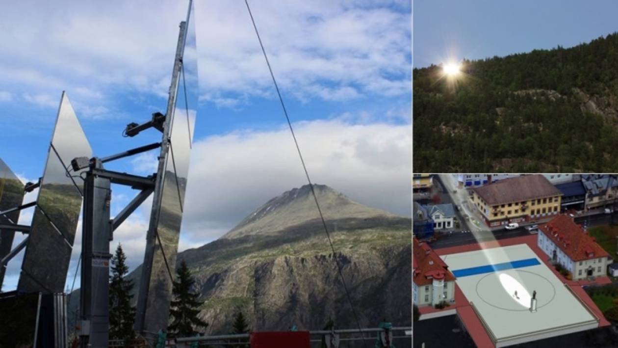 Τεχνητός ήλιος θα φωτίζει το σκοτάδι σε πόλη της Νορβηγίας