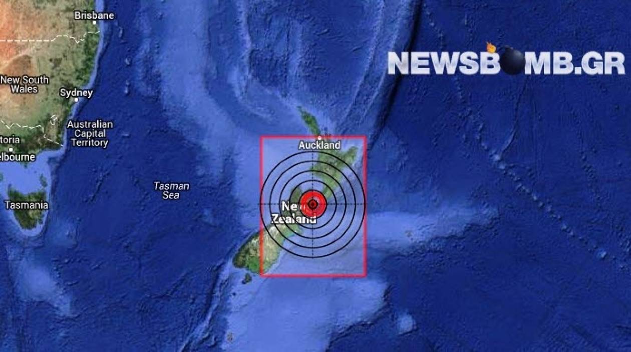 Ισχυρός σεισμός 6,8 Ρίχτερ στη Νέα Ζηλανδία