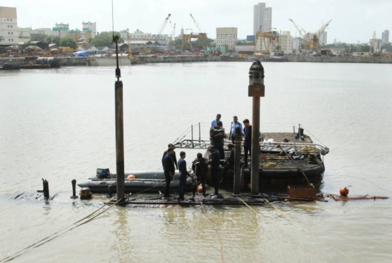 Ινδία: Δύτες εντόπισαν τις σορούς 2 ναυτών του υποβρυχίου