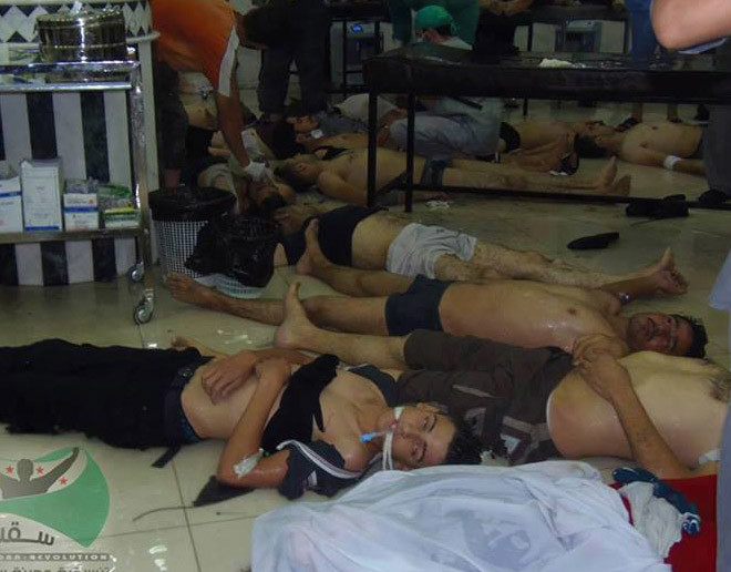 Συρία - Eικόνες ΣΟΚ: Εκατοντάδες νεκροί από επίθεση με χημικά