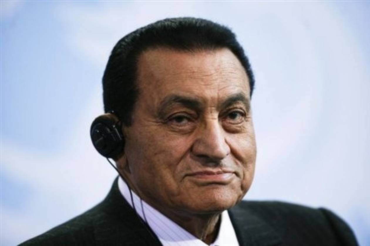 Σε κατ΄οίκον περιορισμό θα τεθεί ο Μουμπάρακ