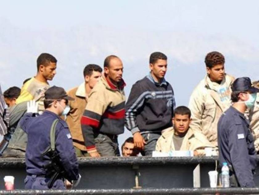 Σύλληψη 46 παράνομων μεταναστών στη Μυτιλήνη