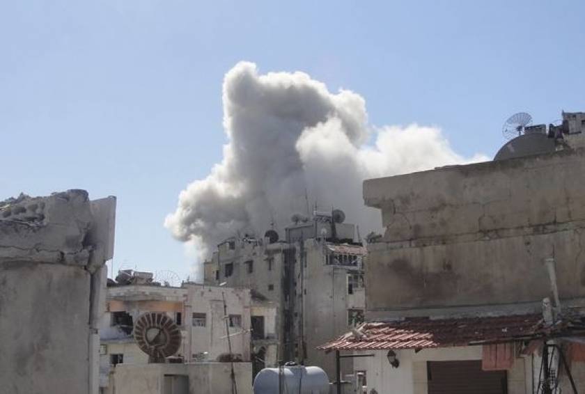 Συρία: Οι αντάρτες έριξαν πυραύλους στο κέντρο της Δαμασκού