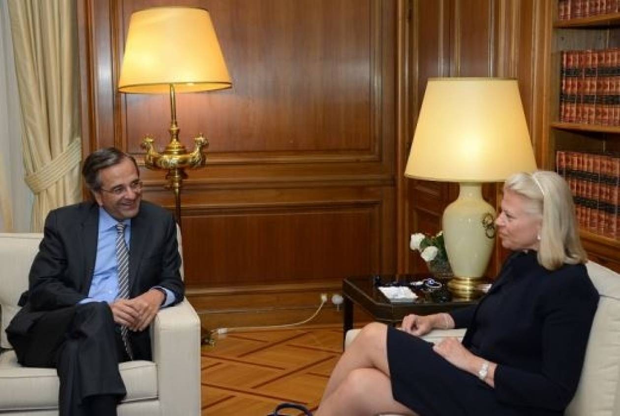Συνάντηση της Προέδρου και CEO της ΙΒΜ με τον  Αντώνη Σαμαρά