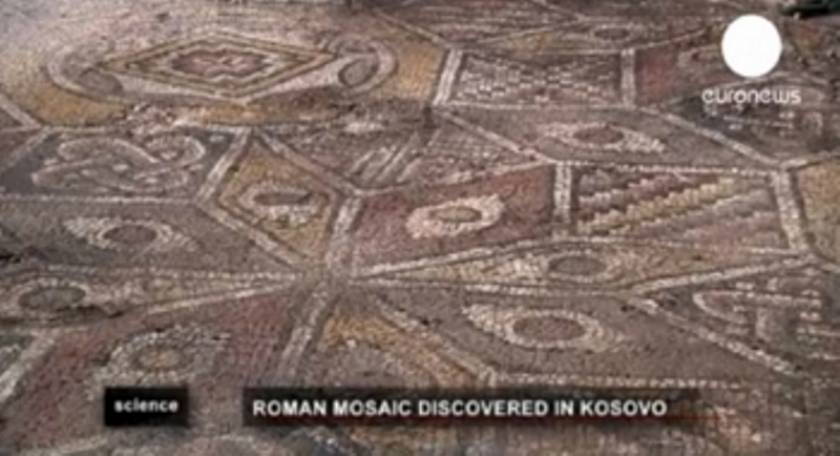 Στο φως εντυπωσιακά ρωμαϊκά ψηφιδωτά στο Κόσοβο (video)