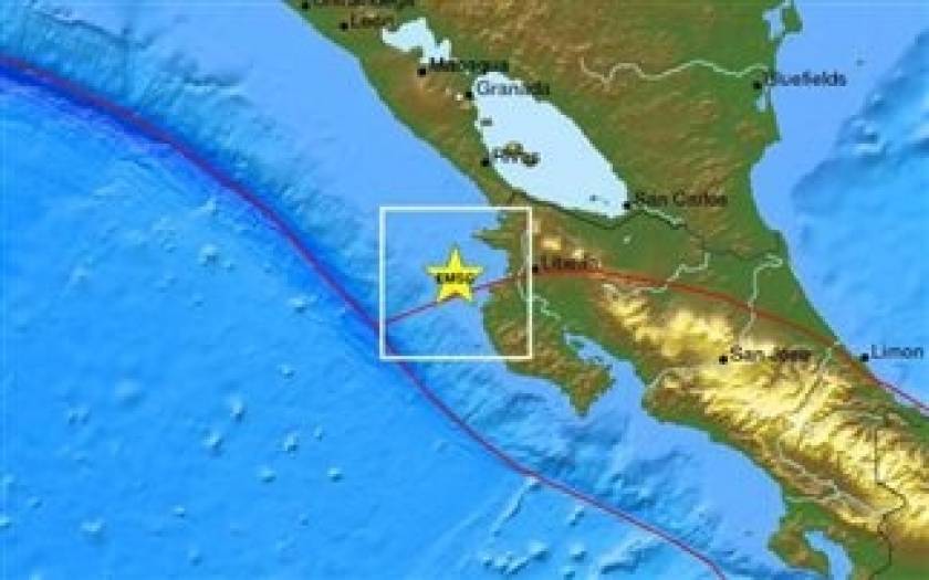 Σεισμός 6 Ρίχτερ στην Κόστα Ρίκα