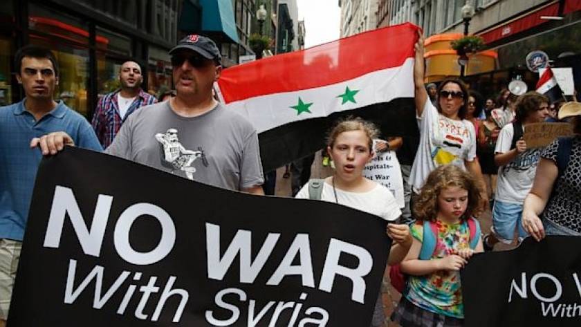 Όλο και πιο αρνητικοί οι Αμερικάνοι σε ενδεχόμενη επίθεση στη Συρία