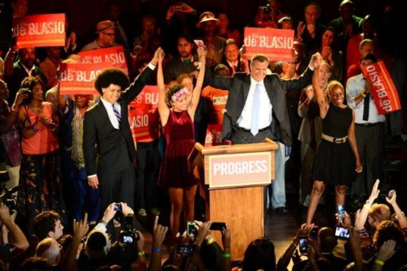 Νέα Υόρκη: Ο Μπιλ ντε Μπλάζιο ο υποψήφιος των Δημοκρατικών