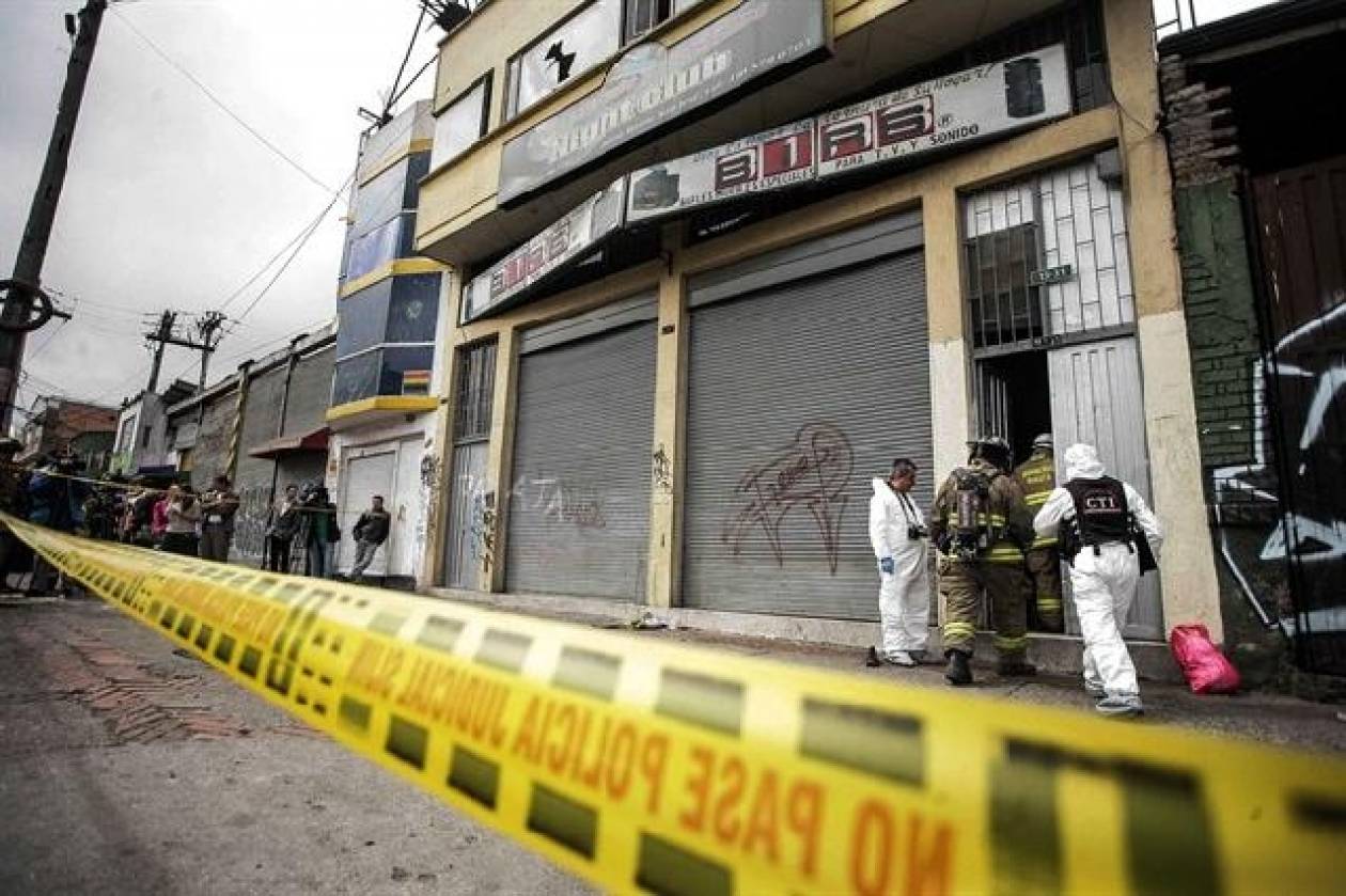 Κολομβία: Έξι άτομα έχασαν τη ζωή τους σε μπαρ της Μπογκοτά