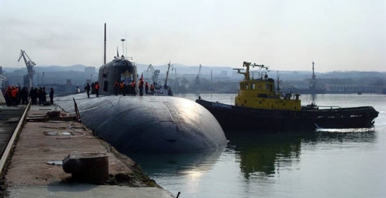 Φωτιά σε πυρηνοκίνητο υποβρύχιο σε ναυπηγείο κοντά στο Βλαδιβοστόκ