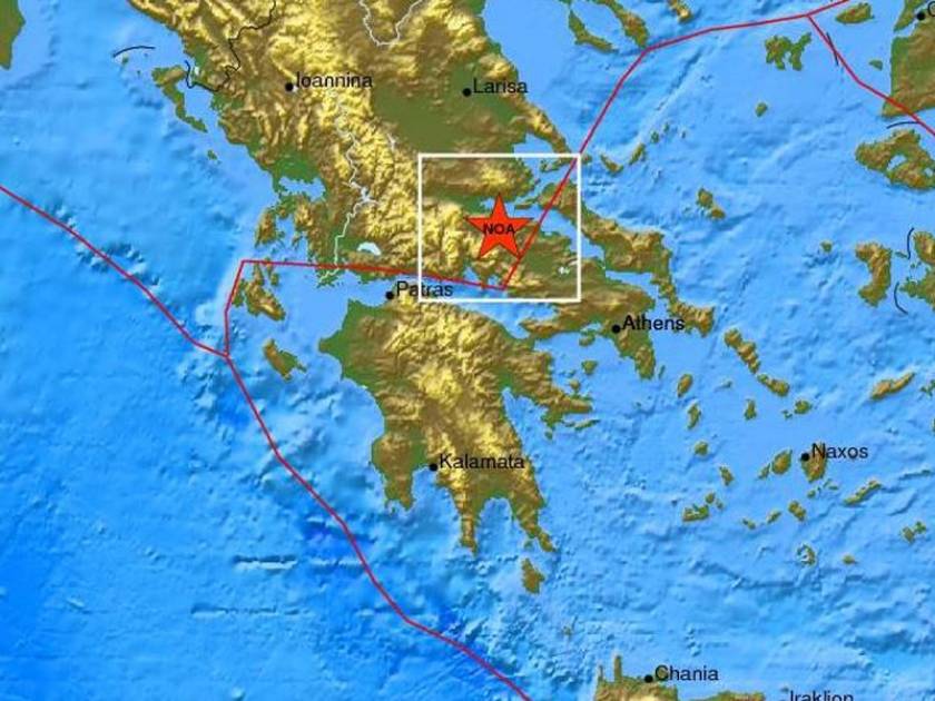 Ισχυρός σεισμός αισθητός στην Αθήνα