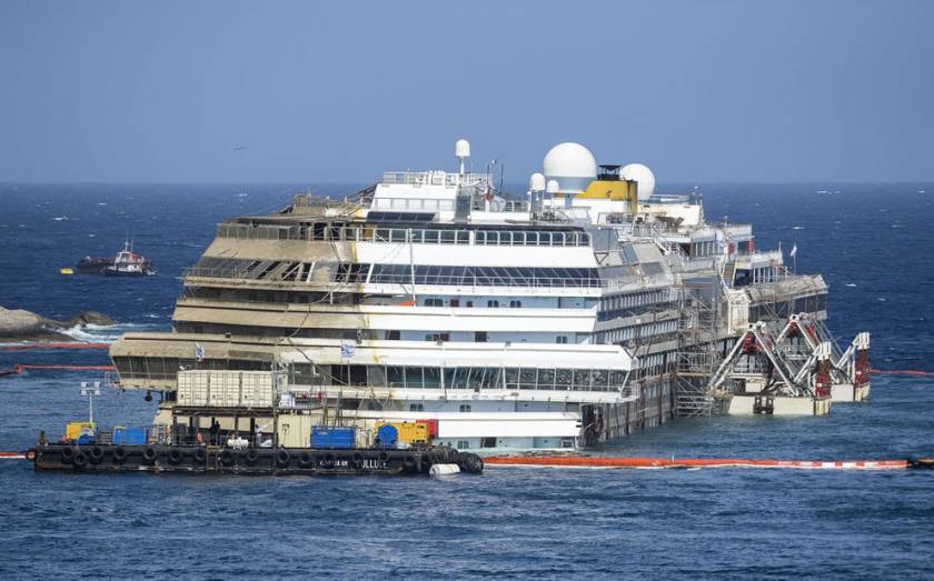 Δείτε σε time-lapse την προσπάθεια ανόρθωσης του Costa Concordia