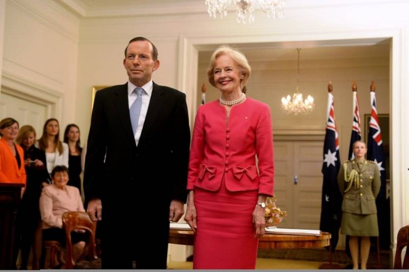 Ορκίστηκε ο πρωθυπουργός της Αυστραλίας Τόνι Αμποτ