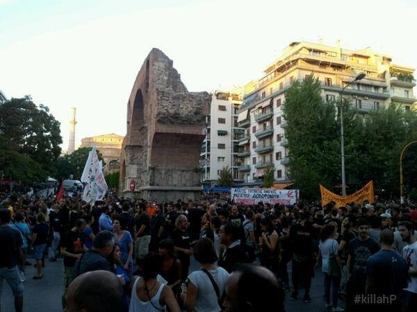 Θεσσαλονίκη: Αποκλιμάκωση της έντασης-Δεκάδες προσαγωγές