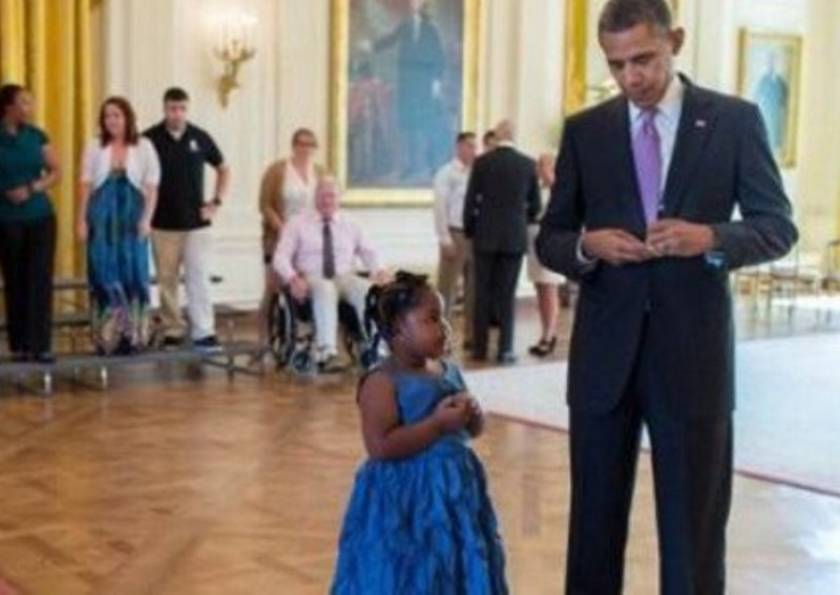 Δείτε τι ζήτησε ένα 5χρονο κοριτσάκι από τον Ομπάμα