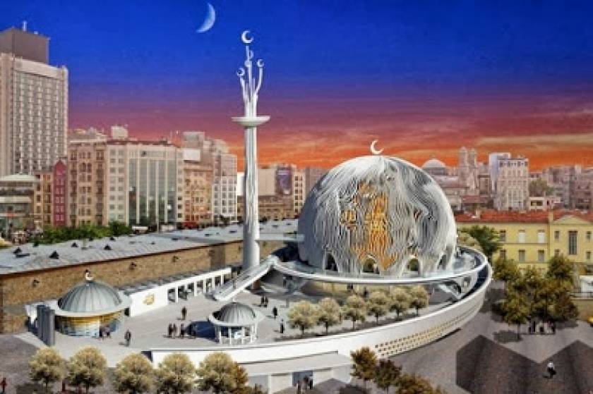 Ερντογάν: Πως ονειρεύεται το νέο τζαμί στην πλατεία Ταξίμ