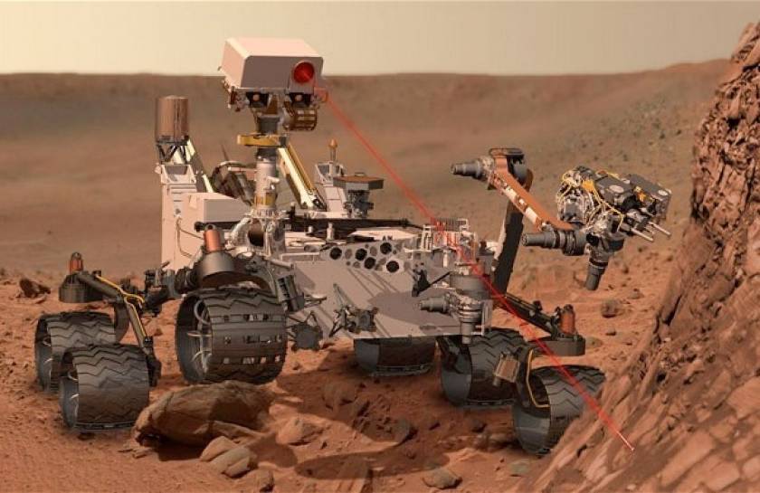 Το Curiosity βρήκε νερό στο έδαφος του Άρη!