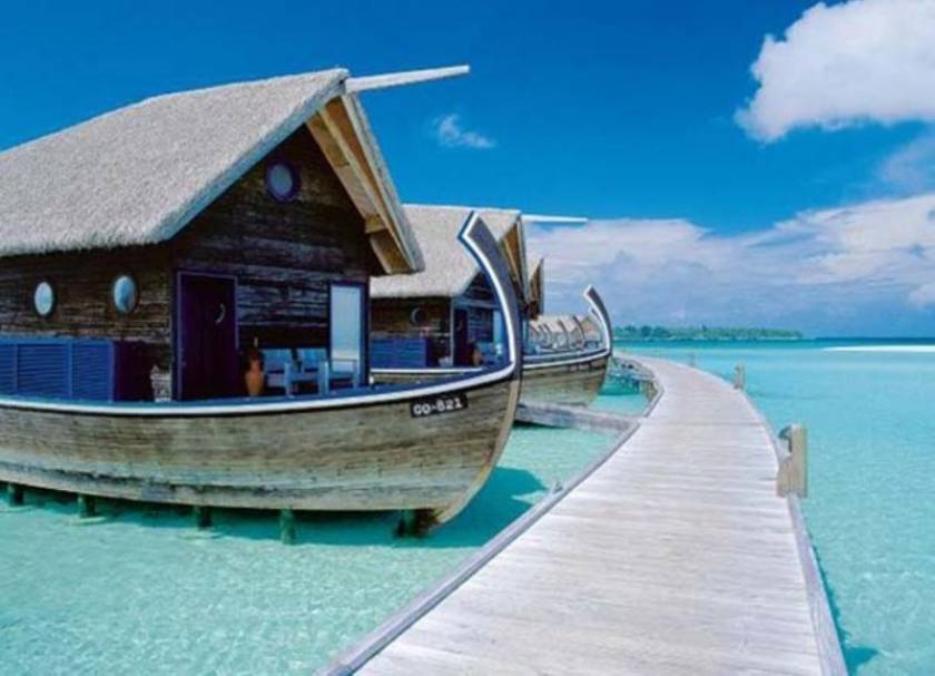 Δείτε εκπληκτικά ξενοδοχεία από βάρκες στις Μαλδίβες (pics)