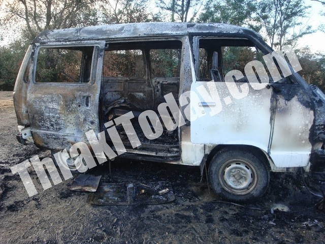 Μυστήριο στη Ξάνθη: Στις φλόγες κλεμμένο φορτηγάκι (pics)