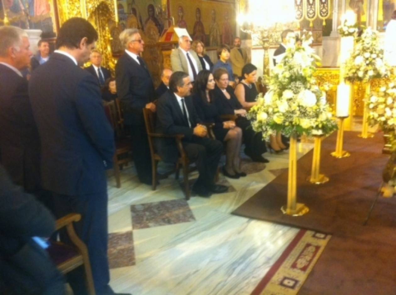 Σαμαράς και Βενιζέλος στην κηδεία του Δημητρίου Ζάννα (photo - videos)