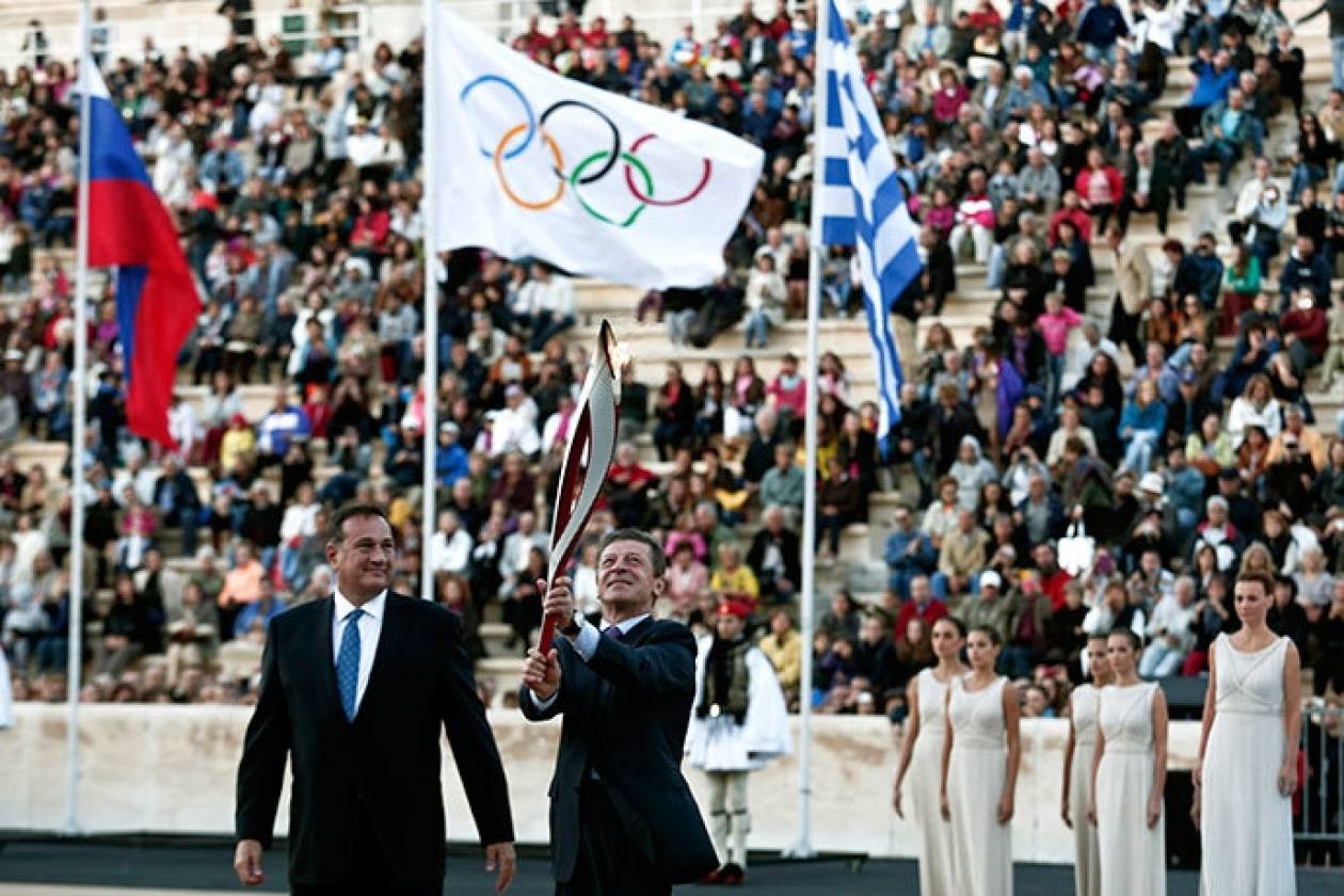 Στη Μόσχα η Ολυμπιακή φλόγα