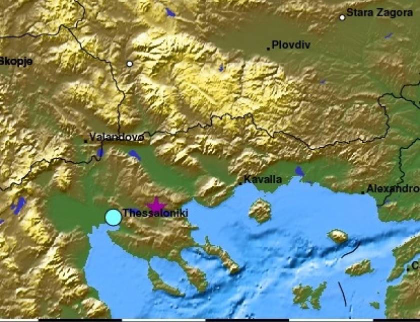 Σεισμός 4,3 Ρίχτερ στη Θεσσαλονίκη