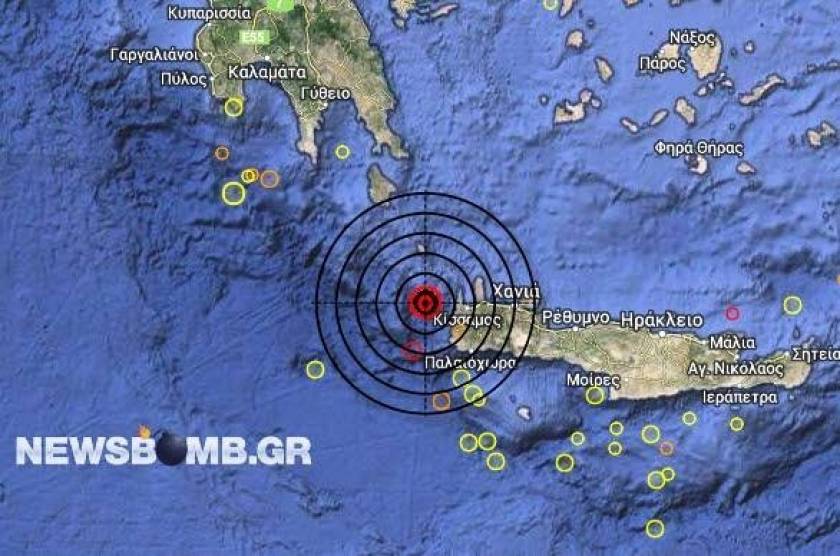 ΣΟΚ: Κόκκινος συναγερμός με τον σεισμό στην Κρήτη