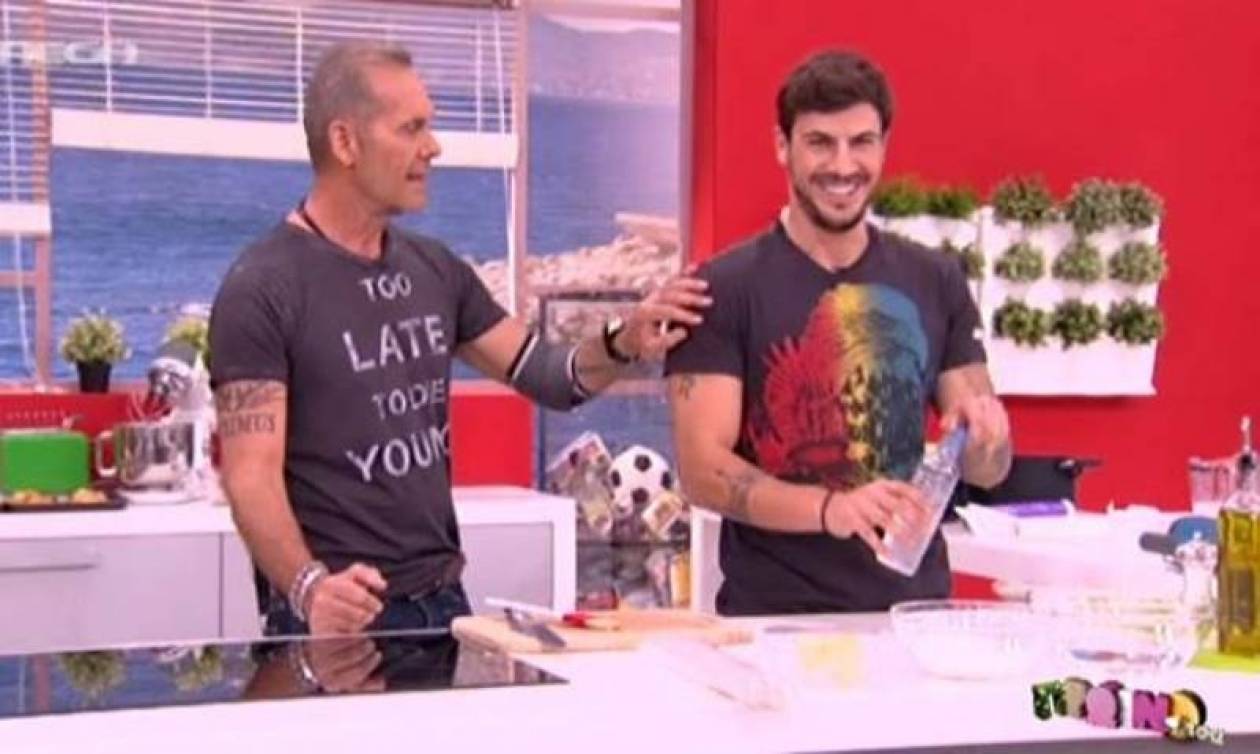 Πέτρος Κωστόπουλος: Άλλαξε ρούχα και μπήκε στην κουζίνα με τον Άκη!