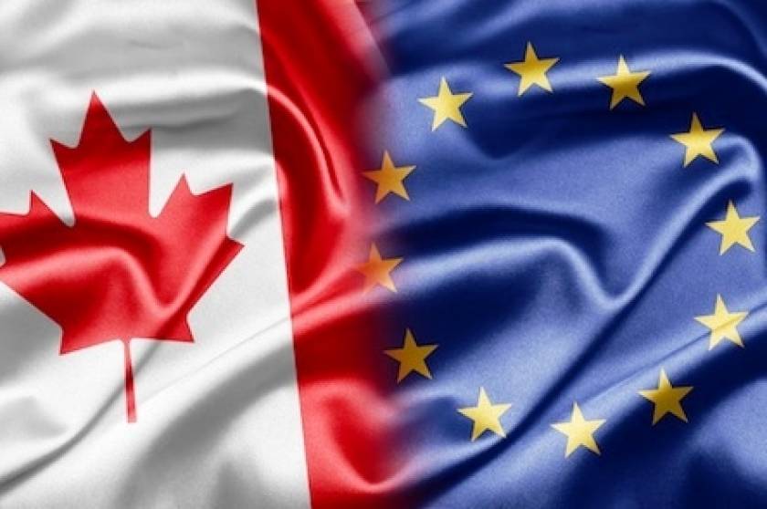 Στα «σκαριά» εμπορική συμφωνία μεταξύ Καναδά και ΕΕ