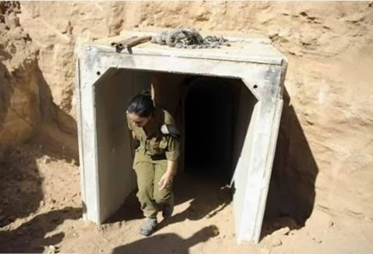 Η Χαμάς κατασκεύασε τη σήραγγα στη Λωρίδα της Γάζας