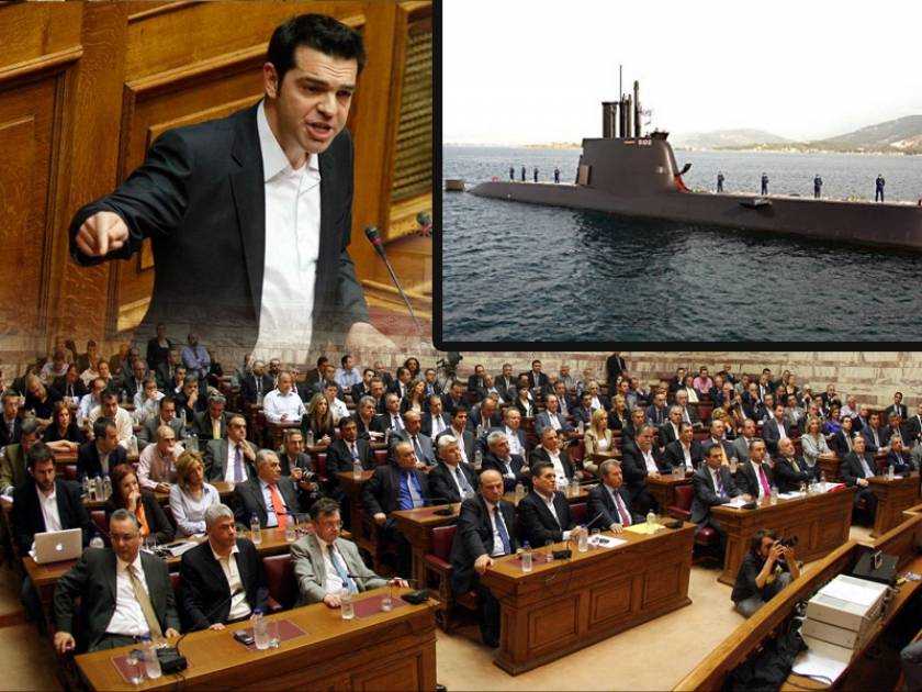«Συμμαχία» ΣΥΡΙΖΑ – βουλευτών ΝΔ για την υπόθεση των υποβρυχίων